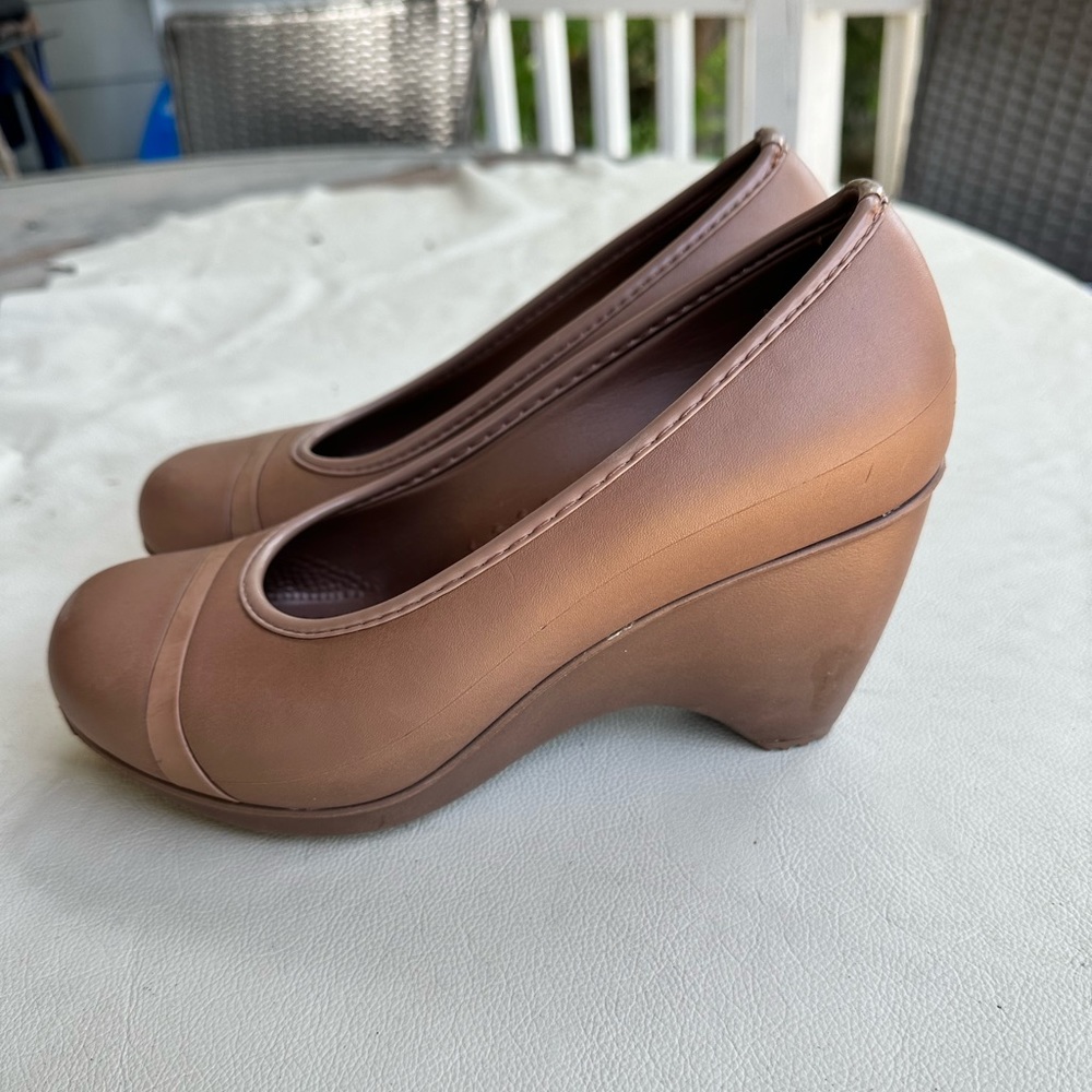 Crocs Heels Size 9